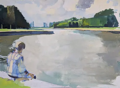 Portrait Seated Boy Anthony Chantilly