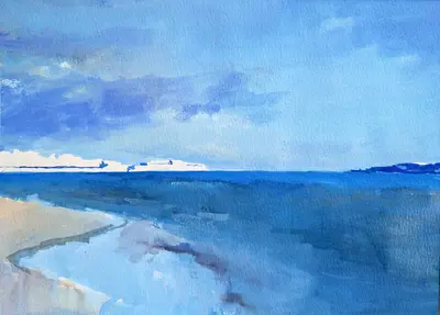 Ortigia Island Purple Evening Clouds